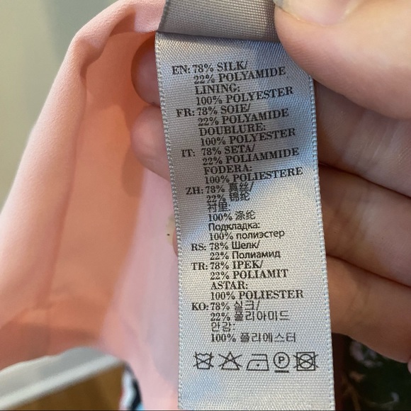 New Preen by Thornton bregazzi hammered Rose Florence dress floral size s - Picture 7 of 7